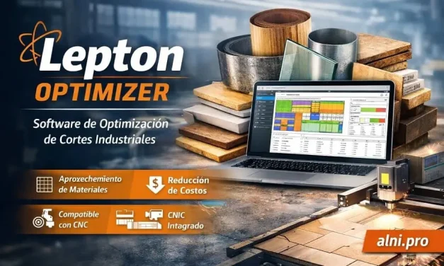 Lepton Optimizer Full: Optimización de Cortes para Fabricación y Producción de Materiales