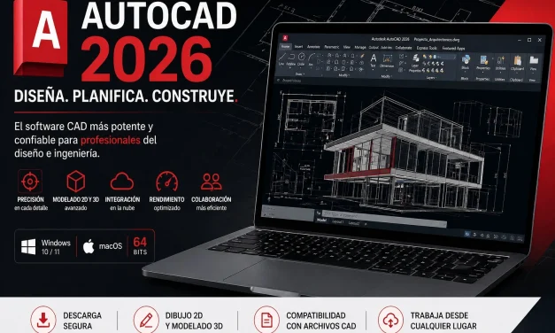 📐AutoCAD 2026 Descarga Gratis en Español e Inglés