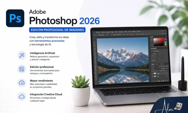 📸Descarga Adobe Photoshop 2026: Características y Requisitos