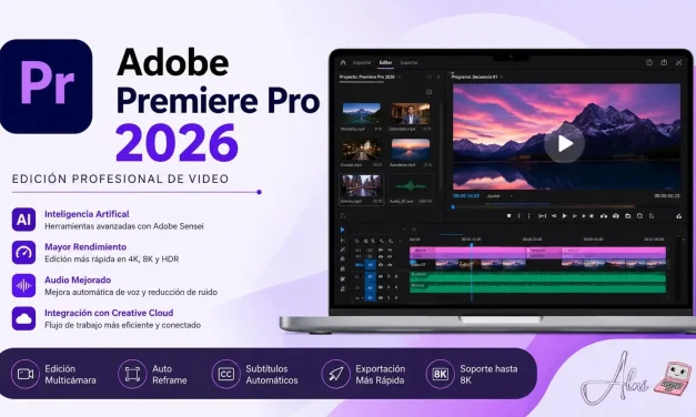 🎬 Adobe Premiere Pro 2026 Full: Mejoras en IA y rendimiento